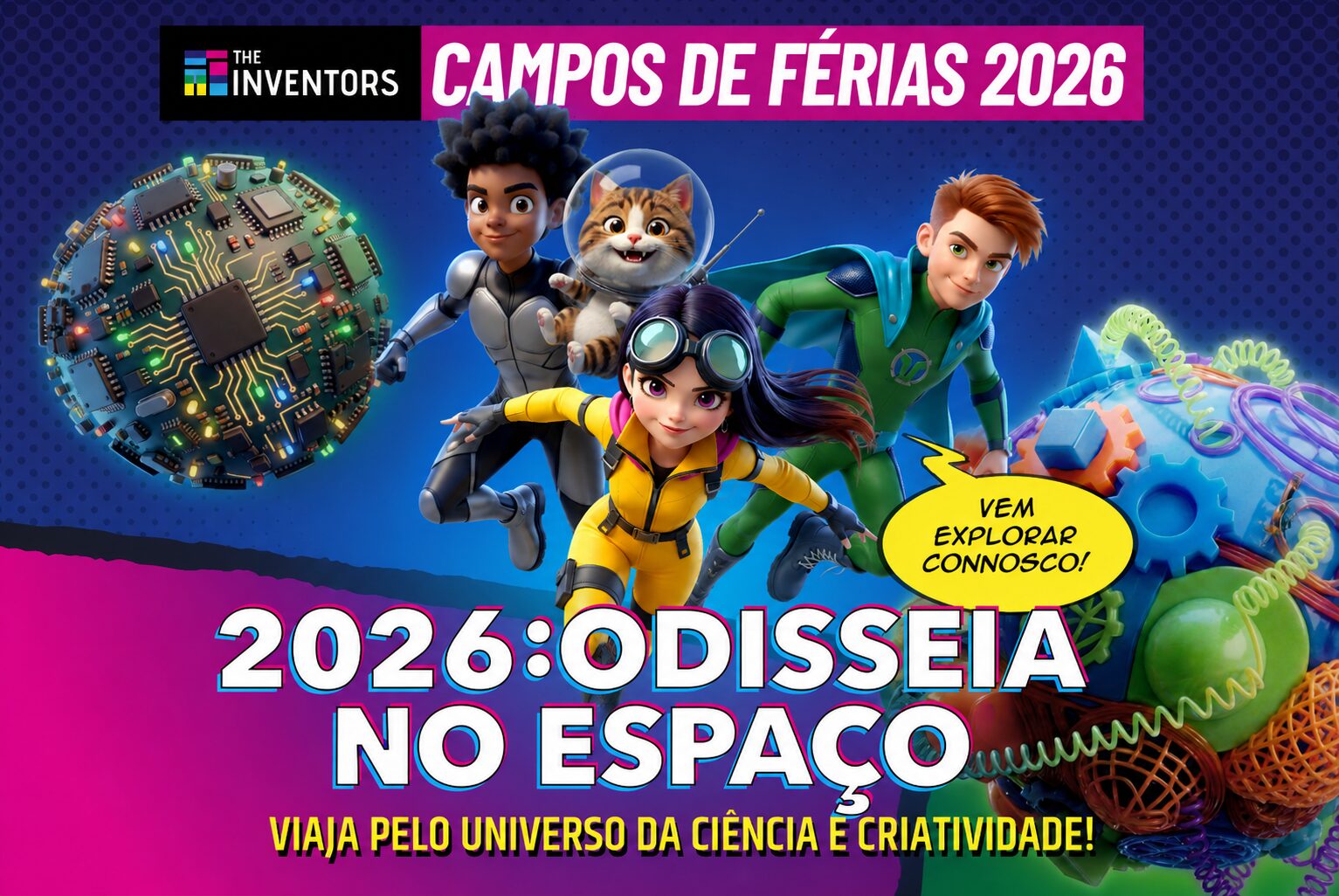 THE INVENTORS – CAMPOS DE FÉRIAS DE VERÃO